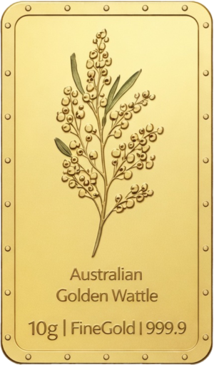 10 grams Aussiemint Gold Minted Tablet 9999 Gold