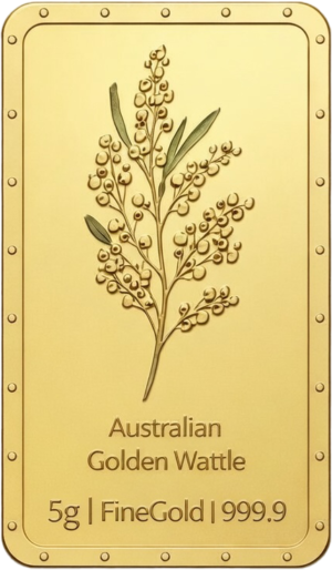 5 grams Aussiemint Gold Minted Tablet 9999 Gold